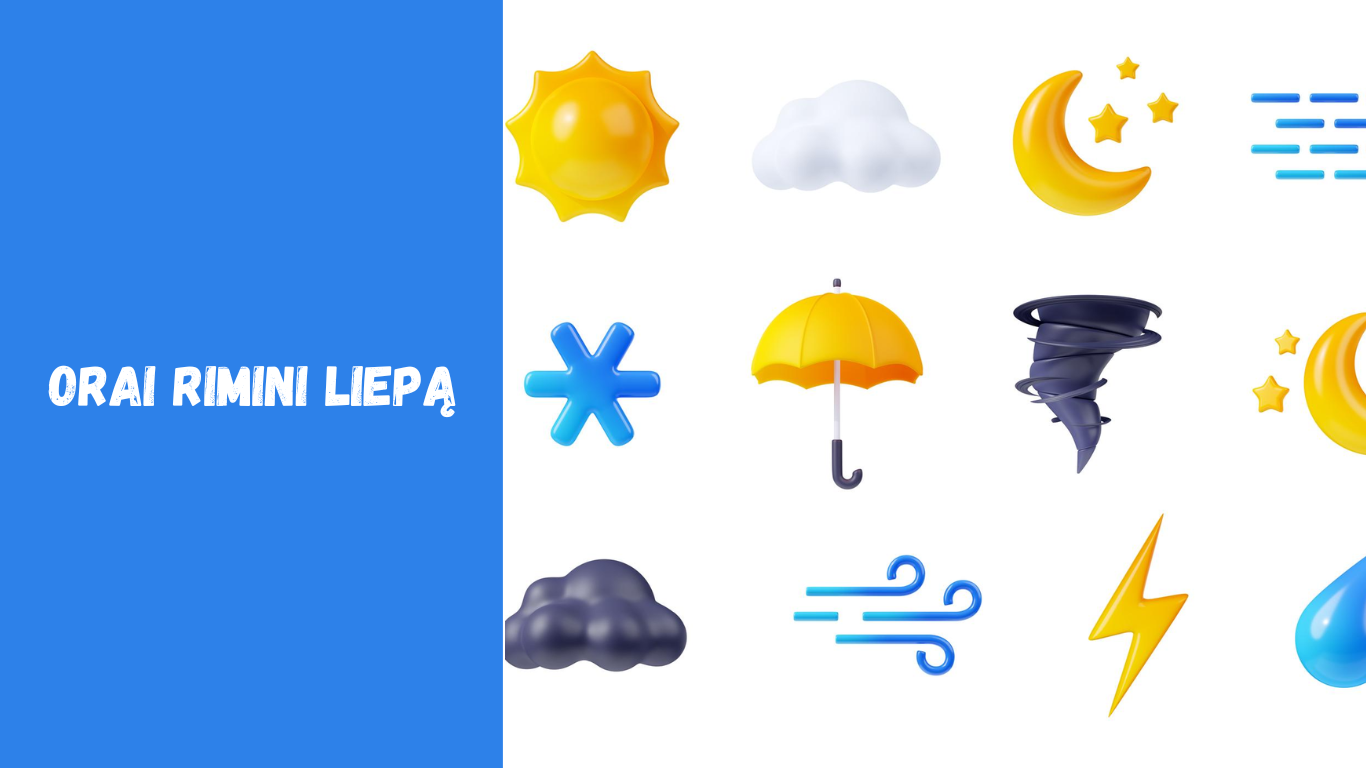 Orai Rimini liepą: vasaros karščiai ir poilsis prie jūros