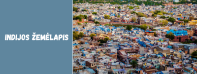 Indijos žemėlapis: ką būtina žinoti planuojant kelionę po šalį
