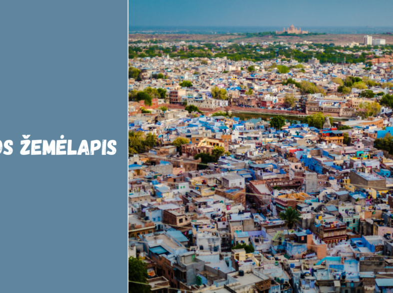 Indijos žemėlapis: ką būtina žinoti planuojant kelionę po šalį
