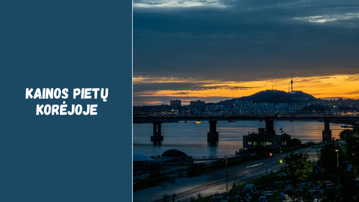 Kainos Pietų Korėjoje: kiek kainuoja kelionė ir pragyvenimas