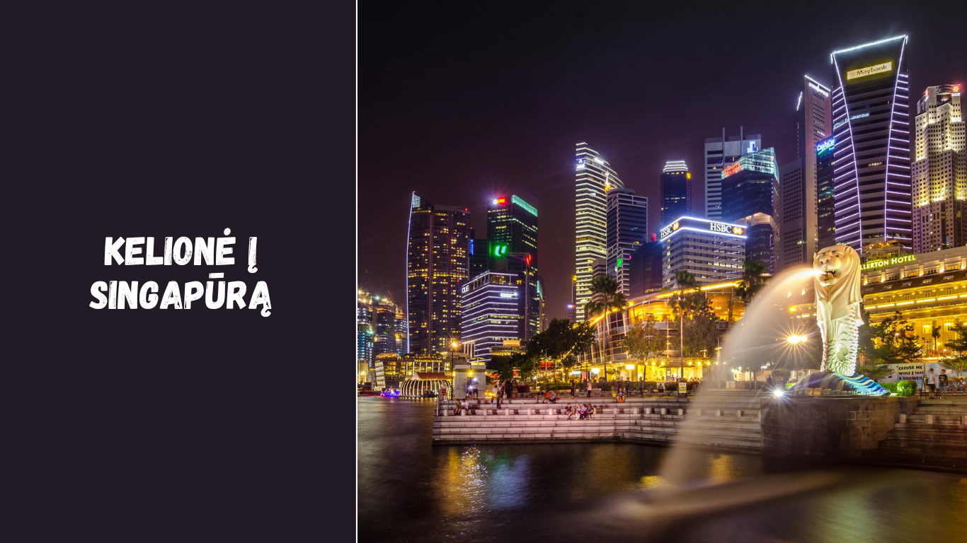 Kelionė į Singapūrą: ką svarbu žinoti prieš vykstant