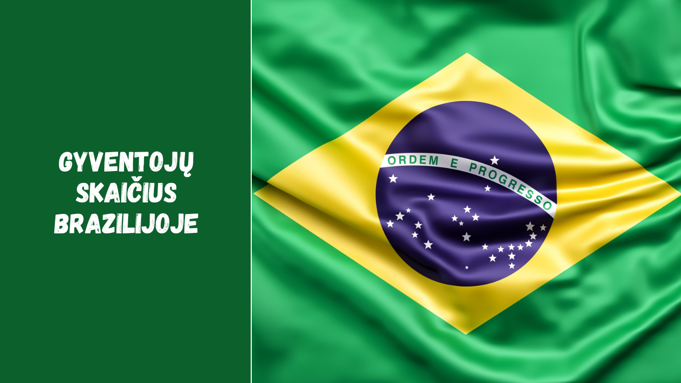 Gyventojų skaičius Brazilijoje: demografija ir didžiausi miestai