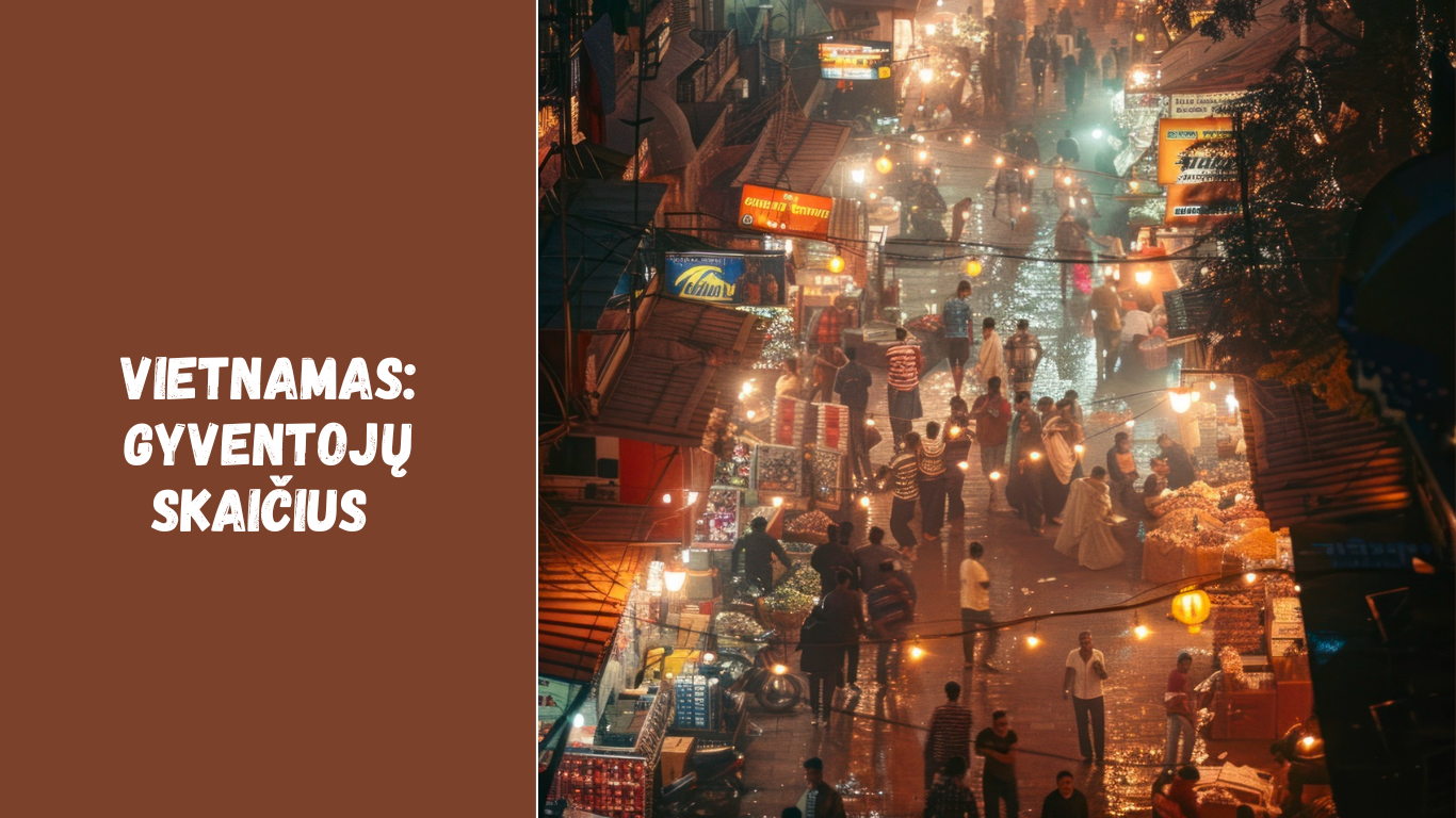 Vietnamas: gyventojų skaičius ir demografinės įžvalgos 2026 metais