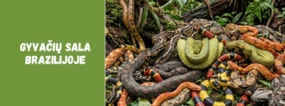 Gyvačių sala Brazilijoje – pavojingiausia sala pasaulyje