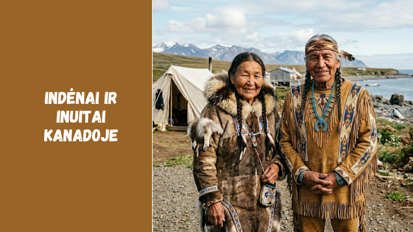 Indėnai ir inuitai Kanadoje: vietinių tautų istorija ir kultūra