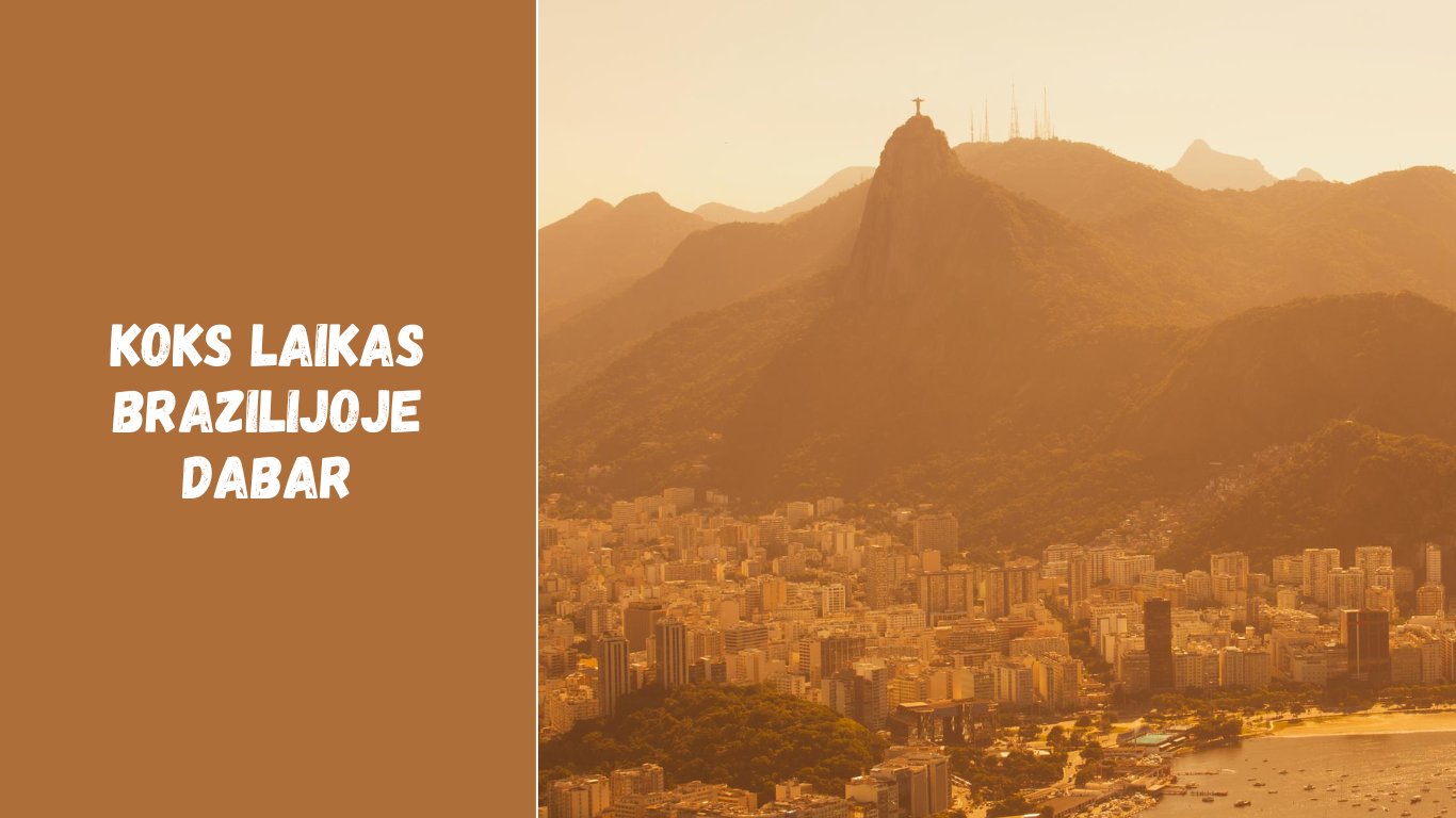 Koks laikas Brazilijoje dabar: laiko juostos ir skirtumas nuo Europos