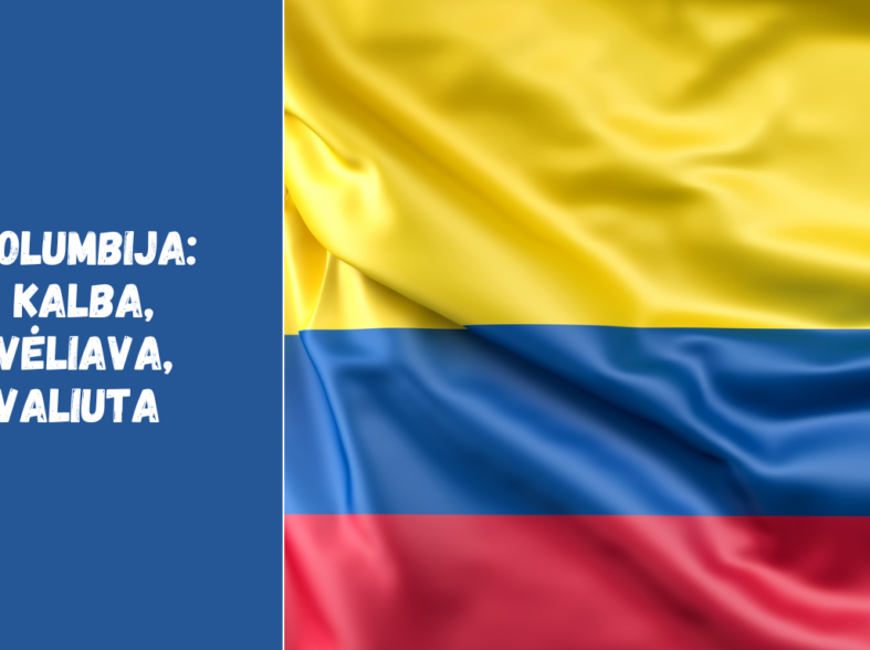 Kolumbija: kalba, vėliava, valiuta ir svarbiausi faktai