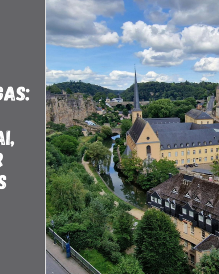 Liuksemburgas: sostinė, gyventojai, plotas ir žemėlapis
