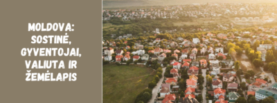 Moldova: sostinė, gyventojai, valiuta ir žemėlapis