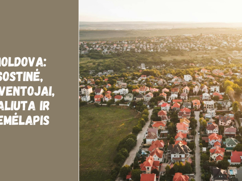 Moldova: sostinė, gyventojai, valiuta ir žemėlapis