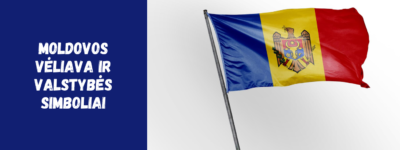 Moldovos vėliava ir valstybės simboliai