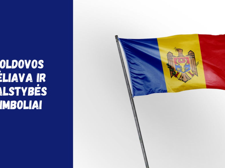 Moldovos vėliava ir valstybės simboliai
