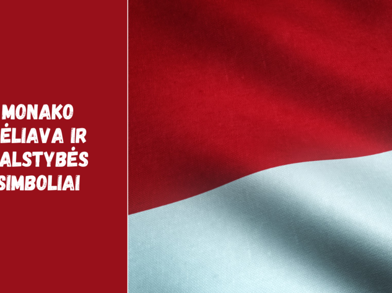 Monako vėliava ir valstybės simboliai
