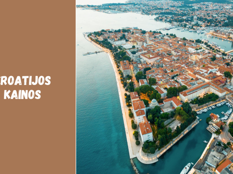 Kroatijos kainos: maistas, poilsis ir kelionės biudžetas