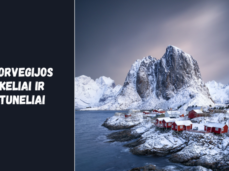 Norvegijos keliai ir tuneliai: įspūdingiausi maršrutai