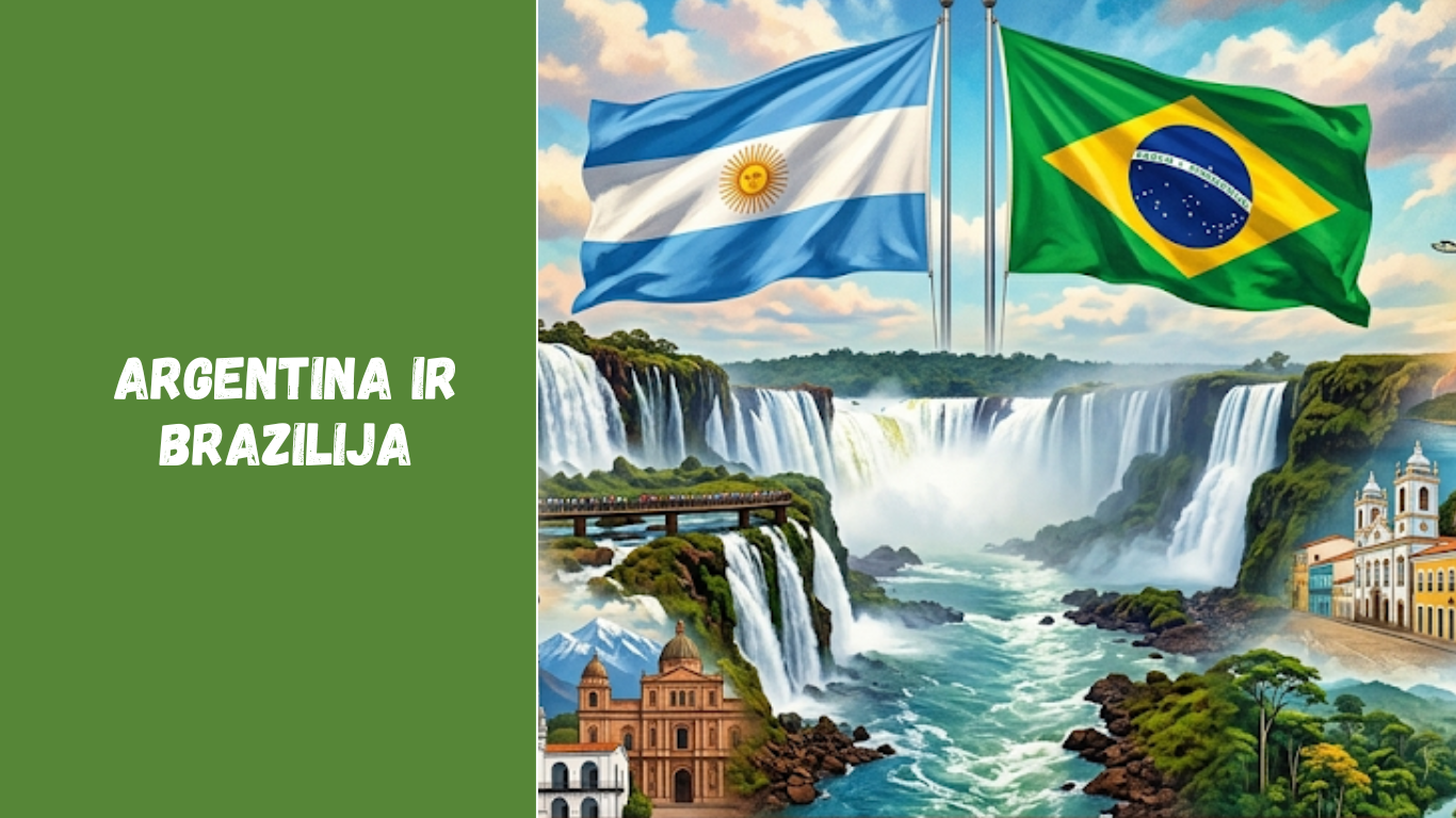 Argentina ir Brazilija: geografija, istorija ir šalių santykiai