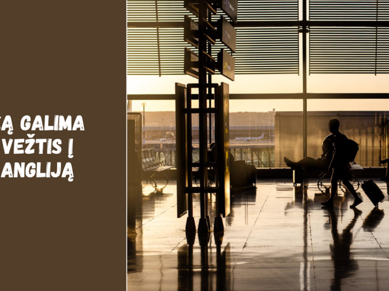 Ką galima vežtis į Angliją: maistas, cigaretės ir draudžiami produktai