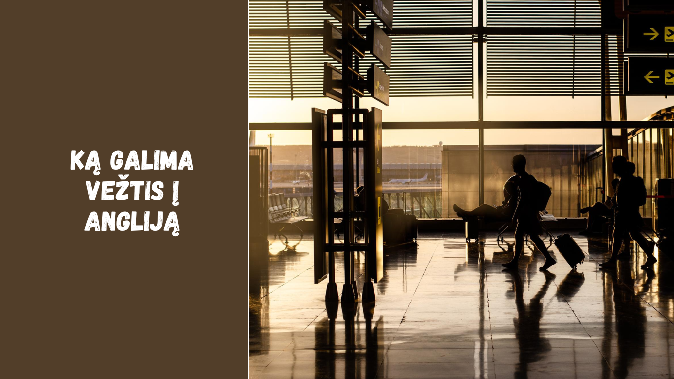 Ką galima vežtis į Angliją: maistas, cigaretės ir draudžiami produktai