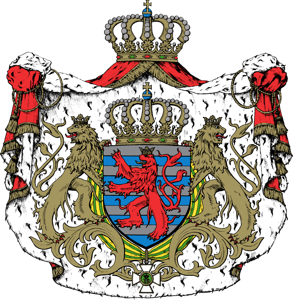 Liuksemburgo vėliava ir valstybės simboliai