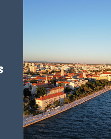 Kroatijos miestai: Zagrebas, Splitas, Dubrovnikas, Zadaras, Pula ir kiti
