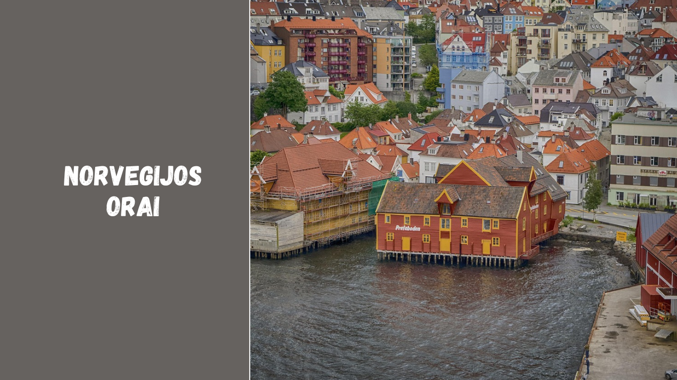 Norvegijos orai: klimatas, metų laikai ir prognozės