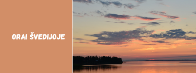 Orai Švedijoje: klimatas, metų laikai ir prognozės