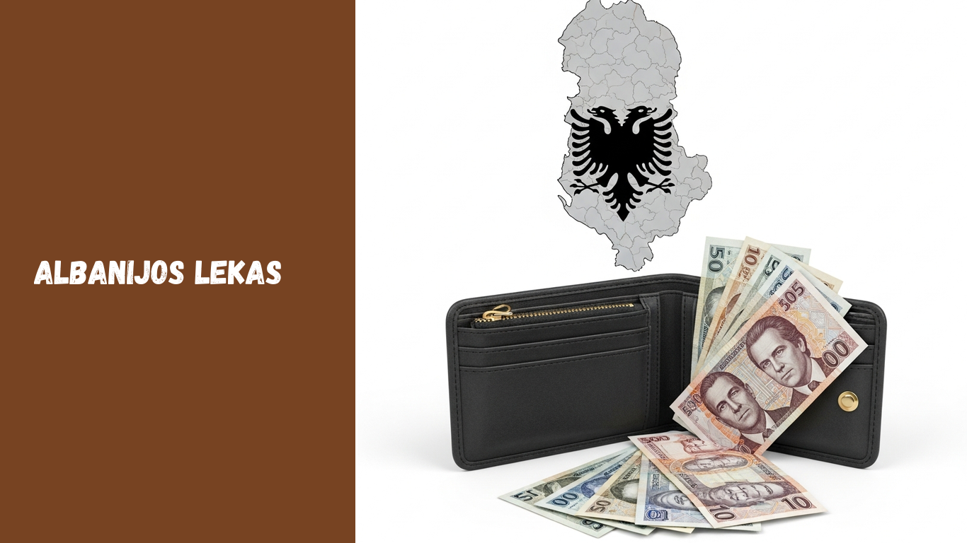 Iliustracija: Albanijos valiuta: lekas, kursas į eurus ir pinigų keitimo patarimai
