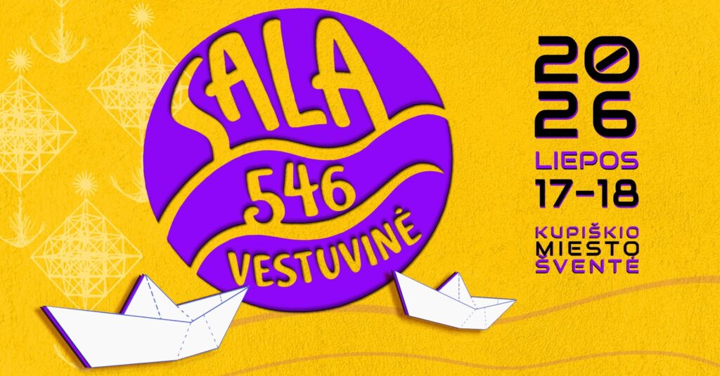 Kupiškio miesto šventė „Sala 546. Vestuvinė“ | Liepos 17–19 d.