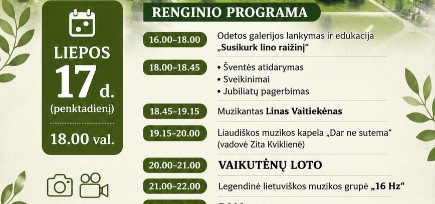 Tradicinė Vaikutėnų kaimo šventė | Liepos 17 d.