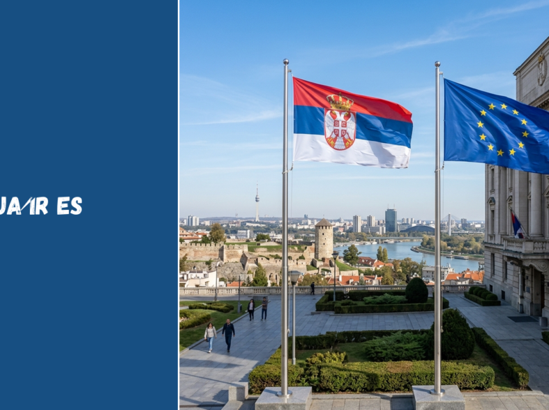 Iliustracija: Serbija ir Europos Sąjunga: ar Serbija yra ES narė?