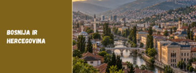 Bosnija ir Hercegovina: sostinė, žemėlapis, valiuta, religija ir svarbiausi faktai