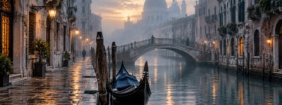 Vasario orai Venecijoje – temperatūra, drėgmė ir rūkas