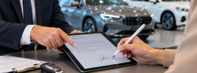 Elektroninis parašas automobilių prekyboje